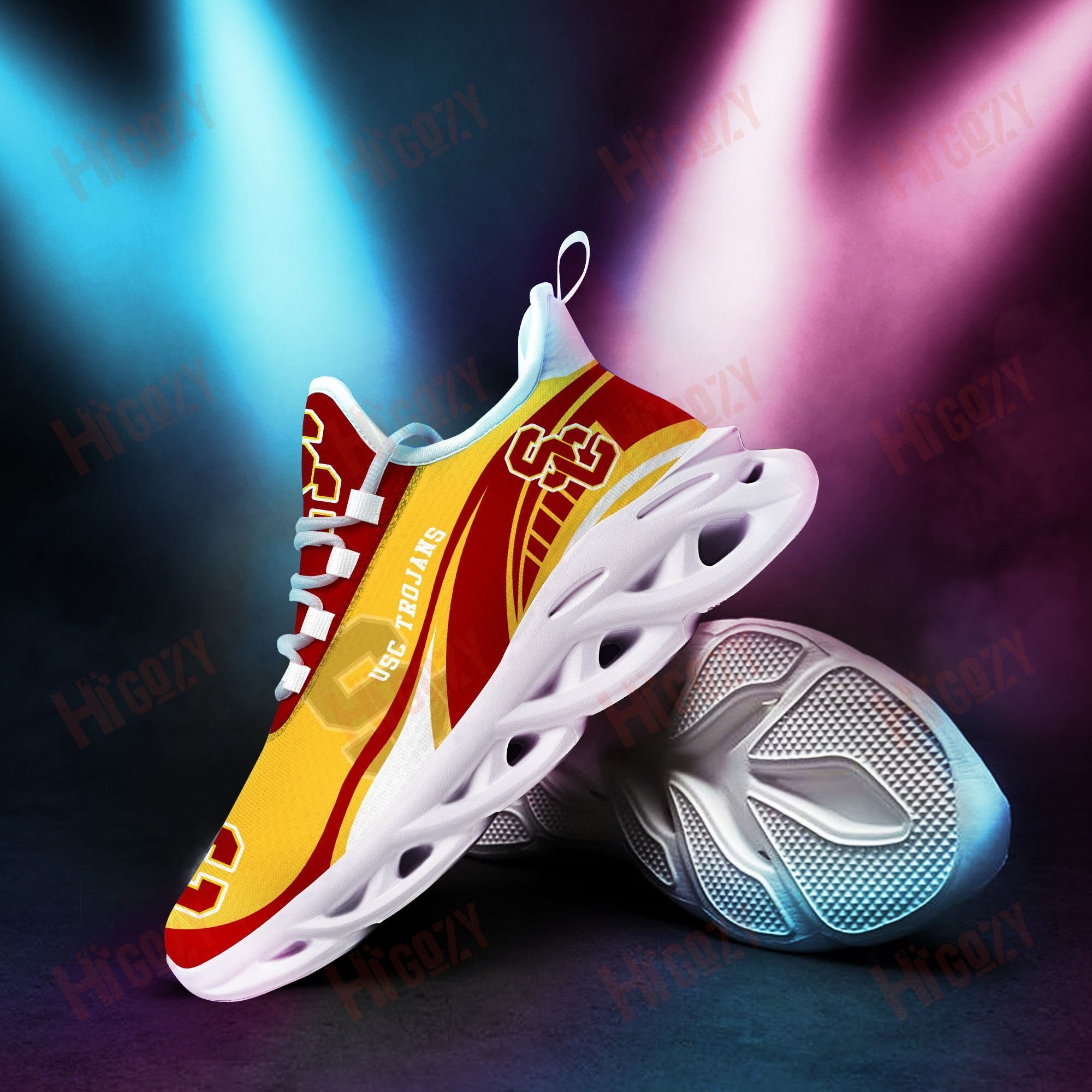 Usc Trojans 3D Clunky Sneaker New Trending 2021 Summer N1642