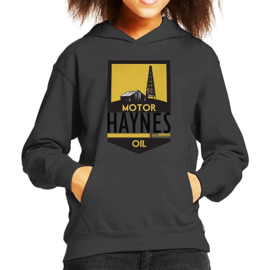 Haynes Penn Drake Motor Oil Kid’s Hooded Sweatshirt
