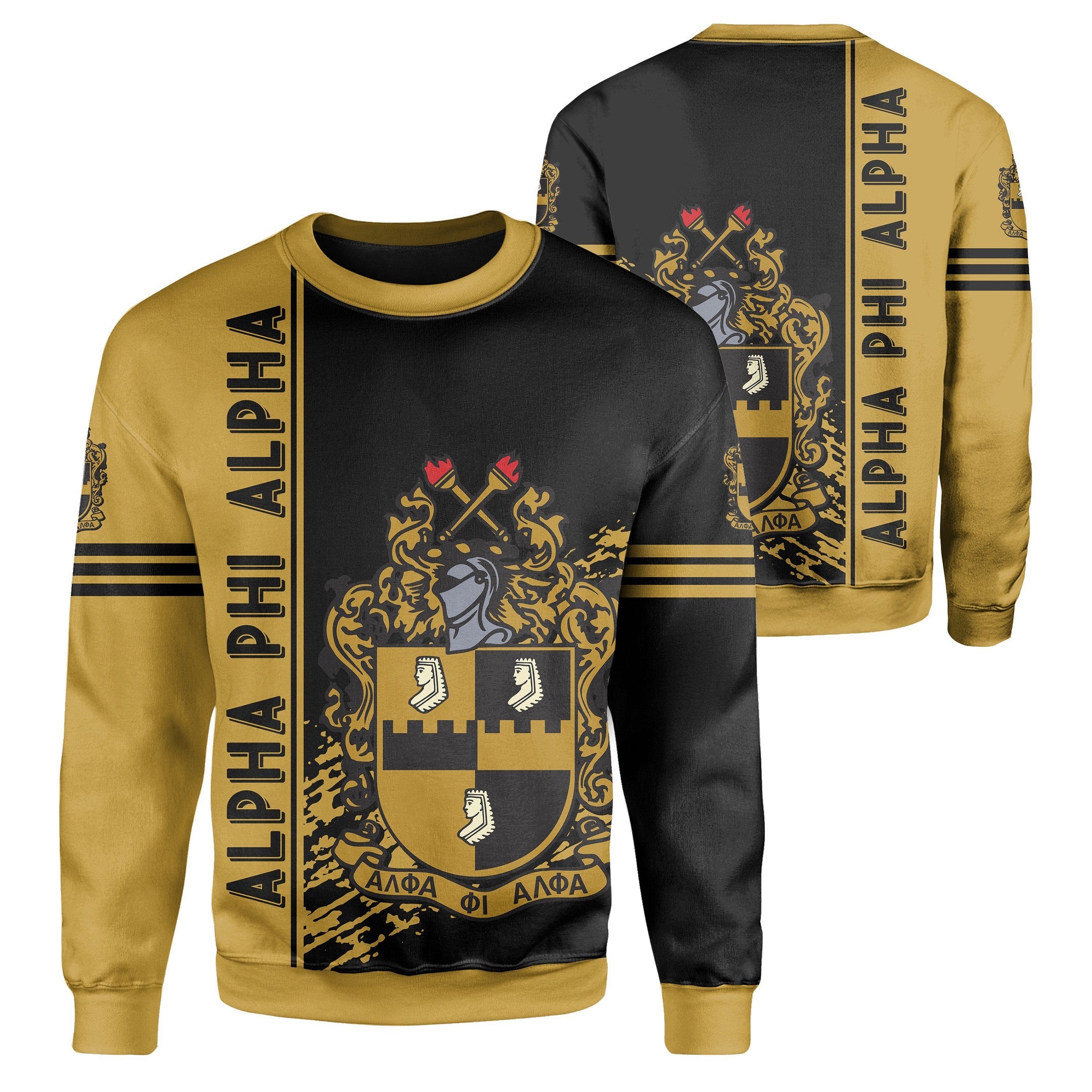 Fraternity Sweatshirt – Alpha Phi Alpha Sweatshirt Quarter Style