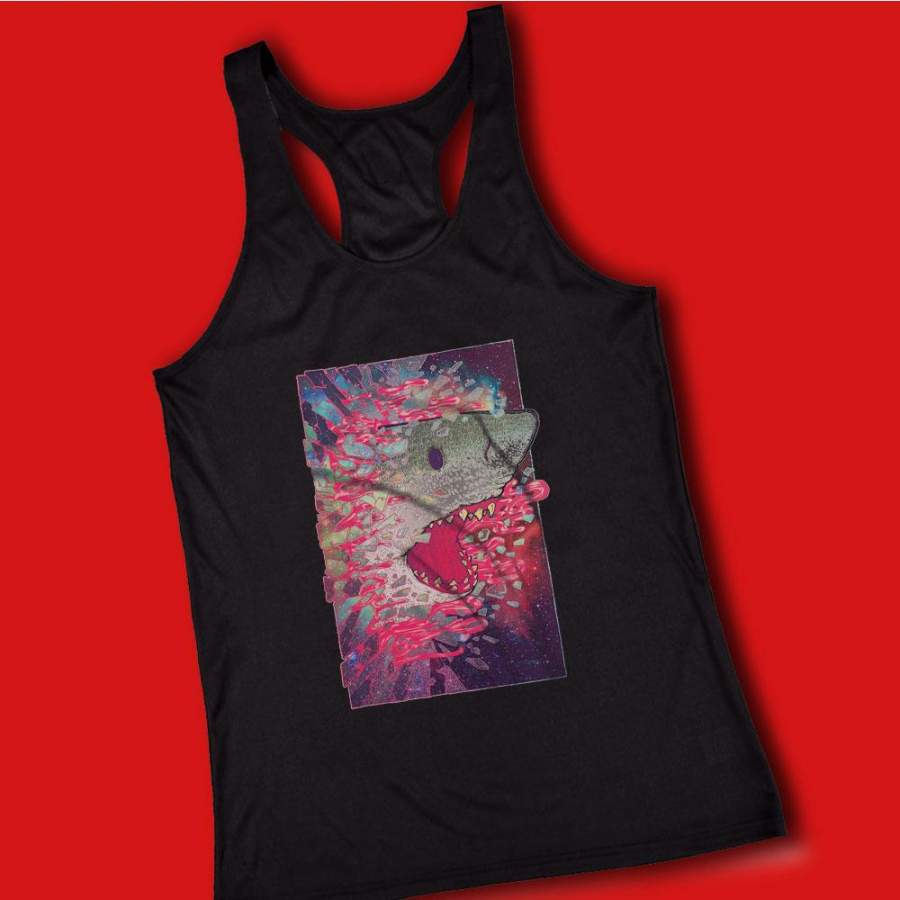 Shark From Outer Space Women’S Tank Top