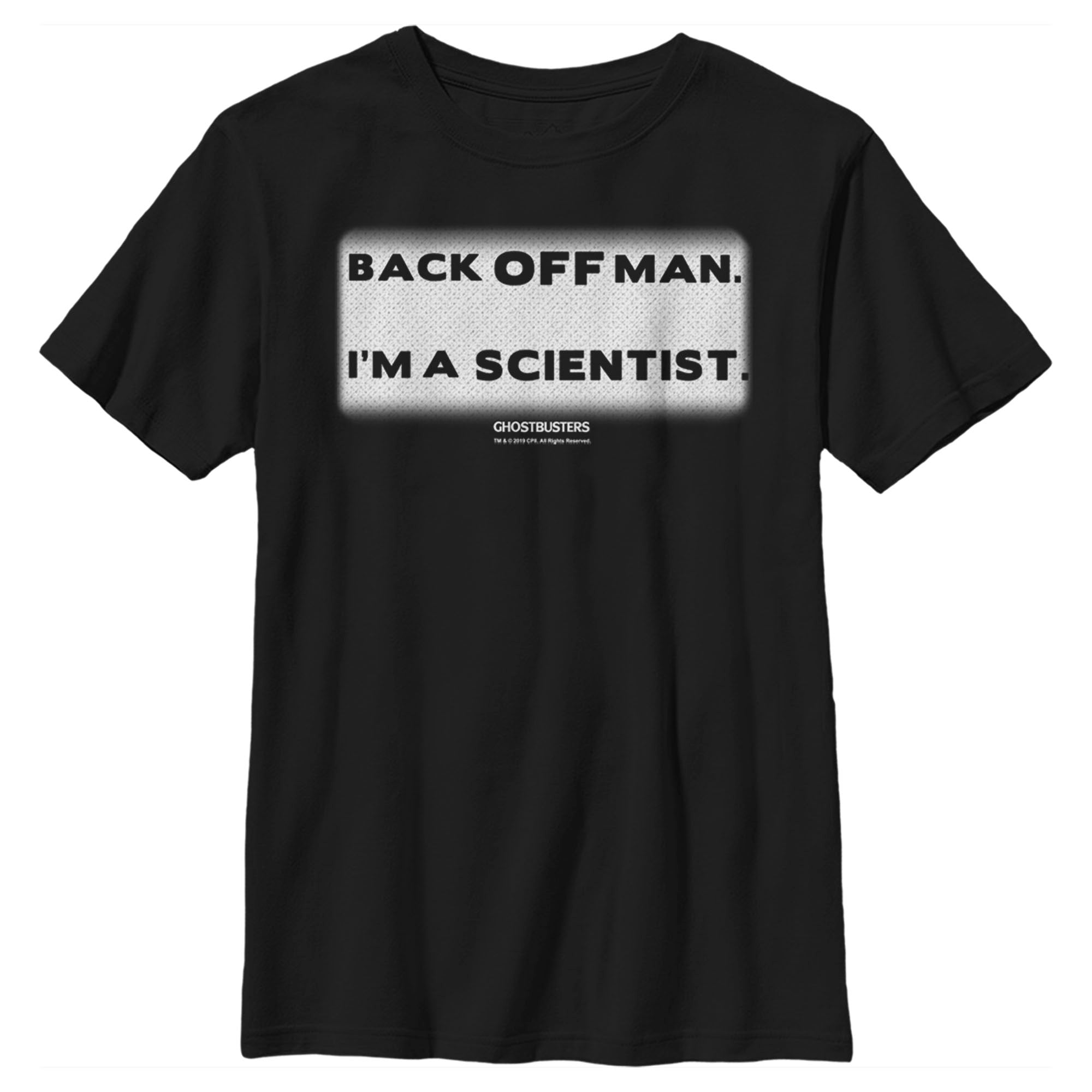 Boy’S Ghostbusters Back Off Man I’M A Scientist T-Shirt