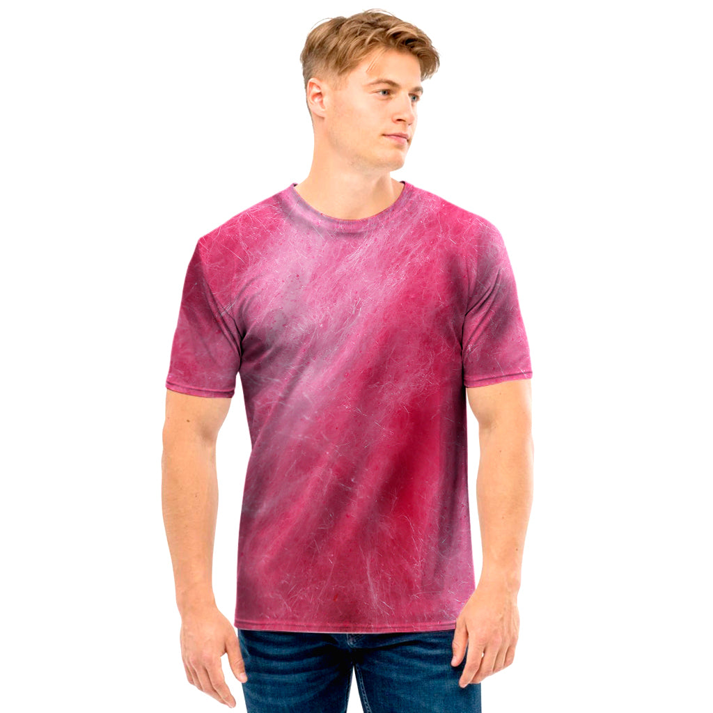 Pink Cotton Candy Print Men’S T-Shirt