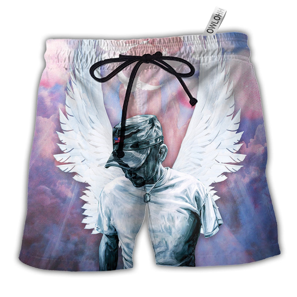Amputee God Bless You Always Hawaiian Shorts