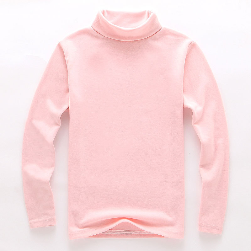 Autumn Winter Kids Turtleneck Children Sweater 10 Solid Colors Girls Sweater Boys Pullover Basic Shirt 2-10 years alx