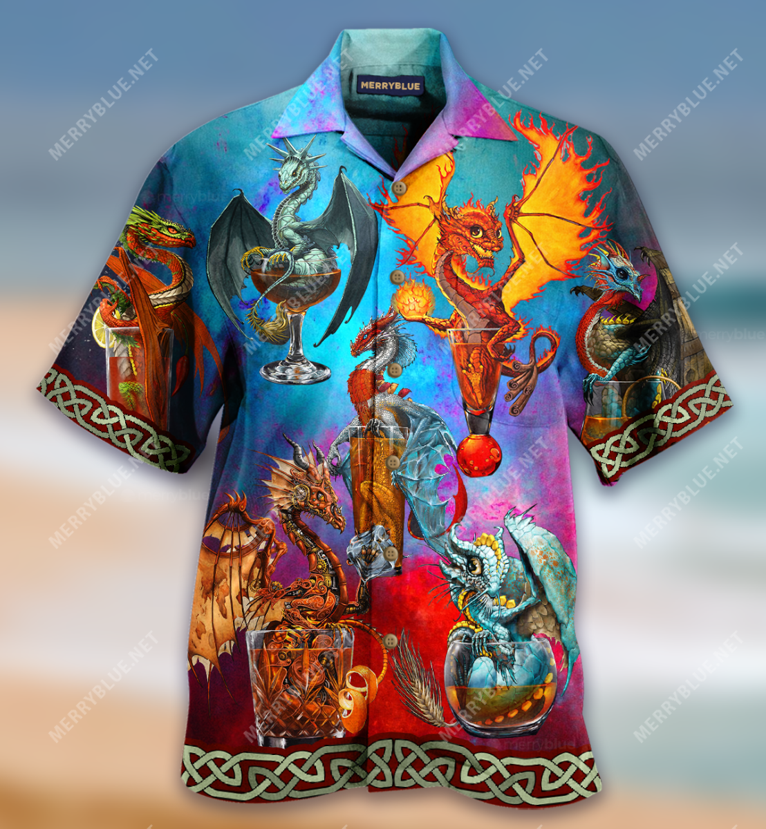 Dragon Sometimes We Need Fantasy To Survive The Reality Unisex Hawaii Shirt Ha47190