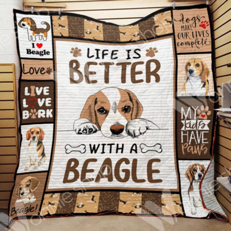 Beagle Dog Blanket OCT2302 85O34