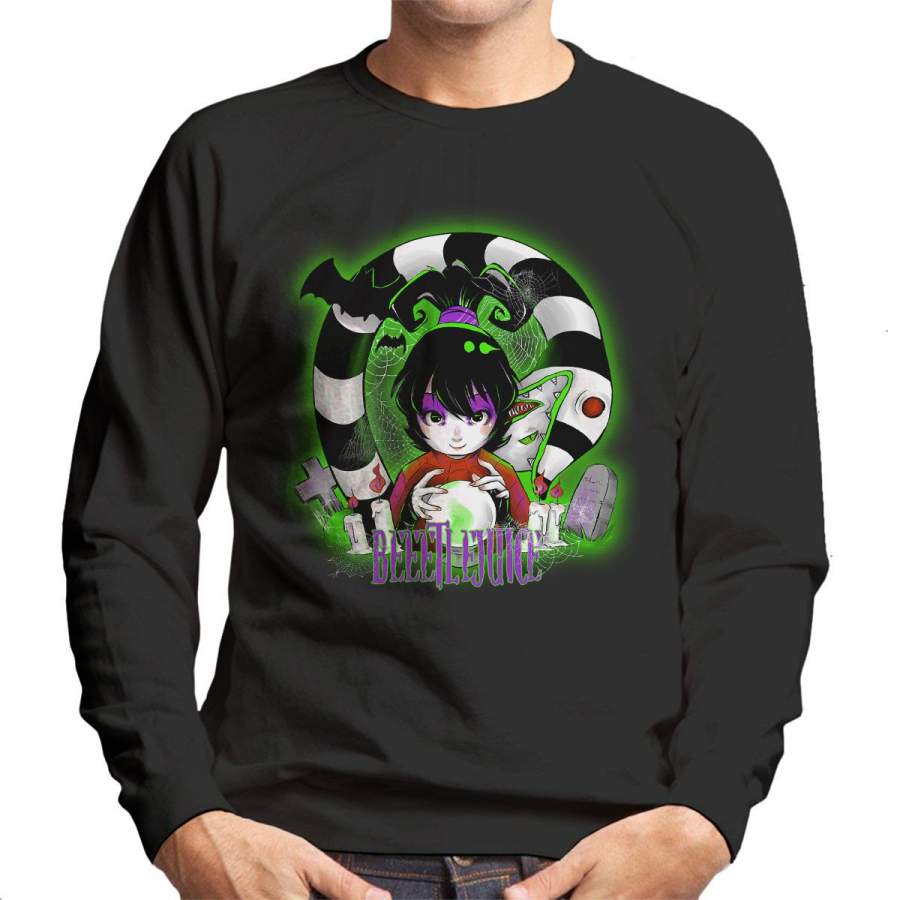 Beetlejuice Snake Men’s Sweatshirt