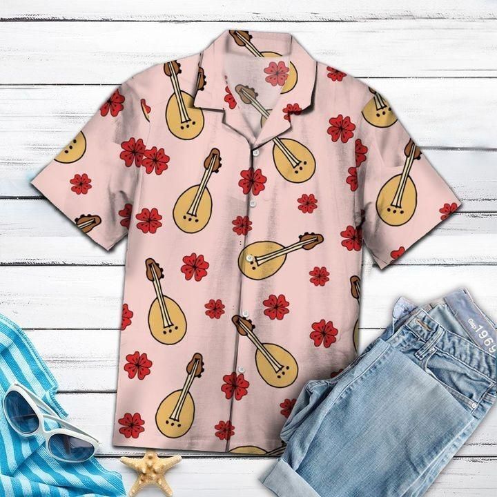 Amazing Ukulele Hawaiian Shirt   Unisex   Full Size   Adult   Colorful   Hw1346