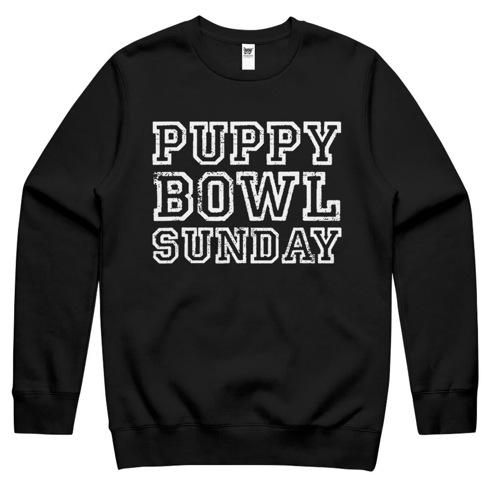 Puppy Bowl Sunday Crewneck Sweatshirt