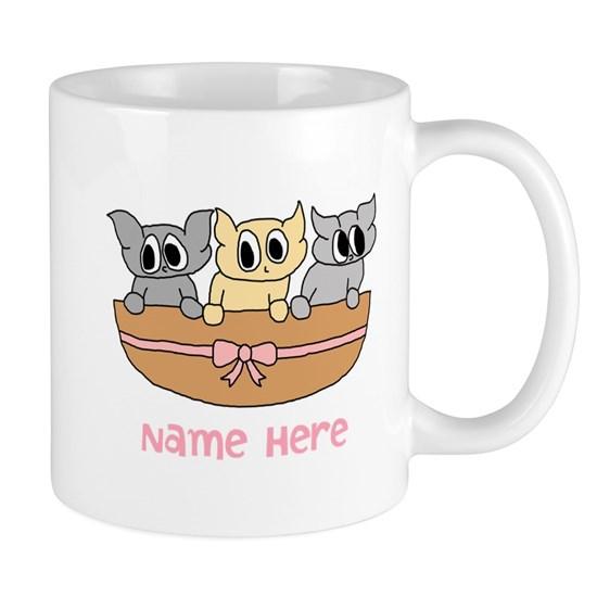 Kittens And Custom Text. Mug