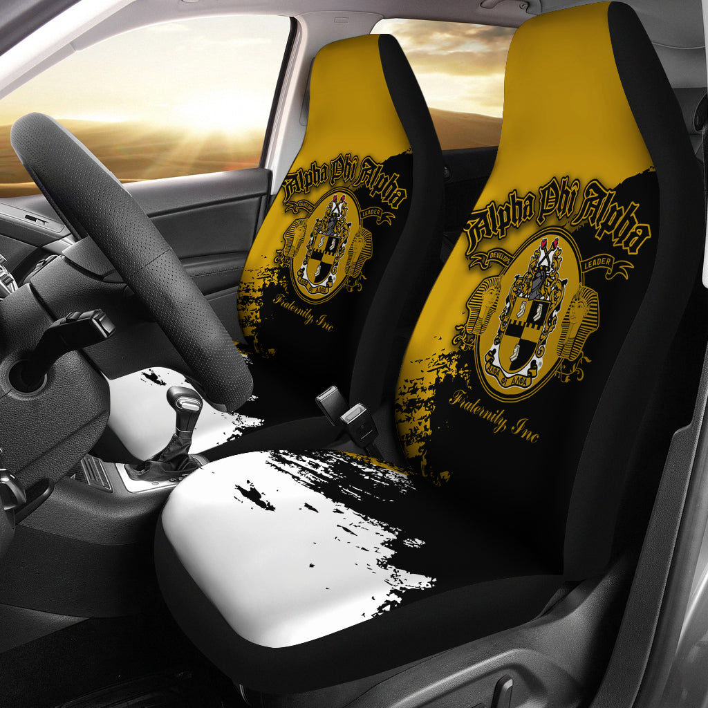 Alpha Phi Alpha Car Seat Covers Paint Style A31