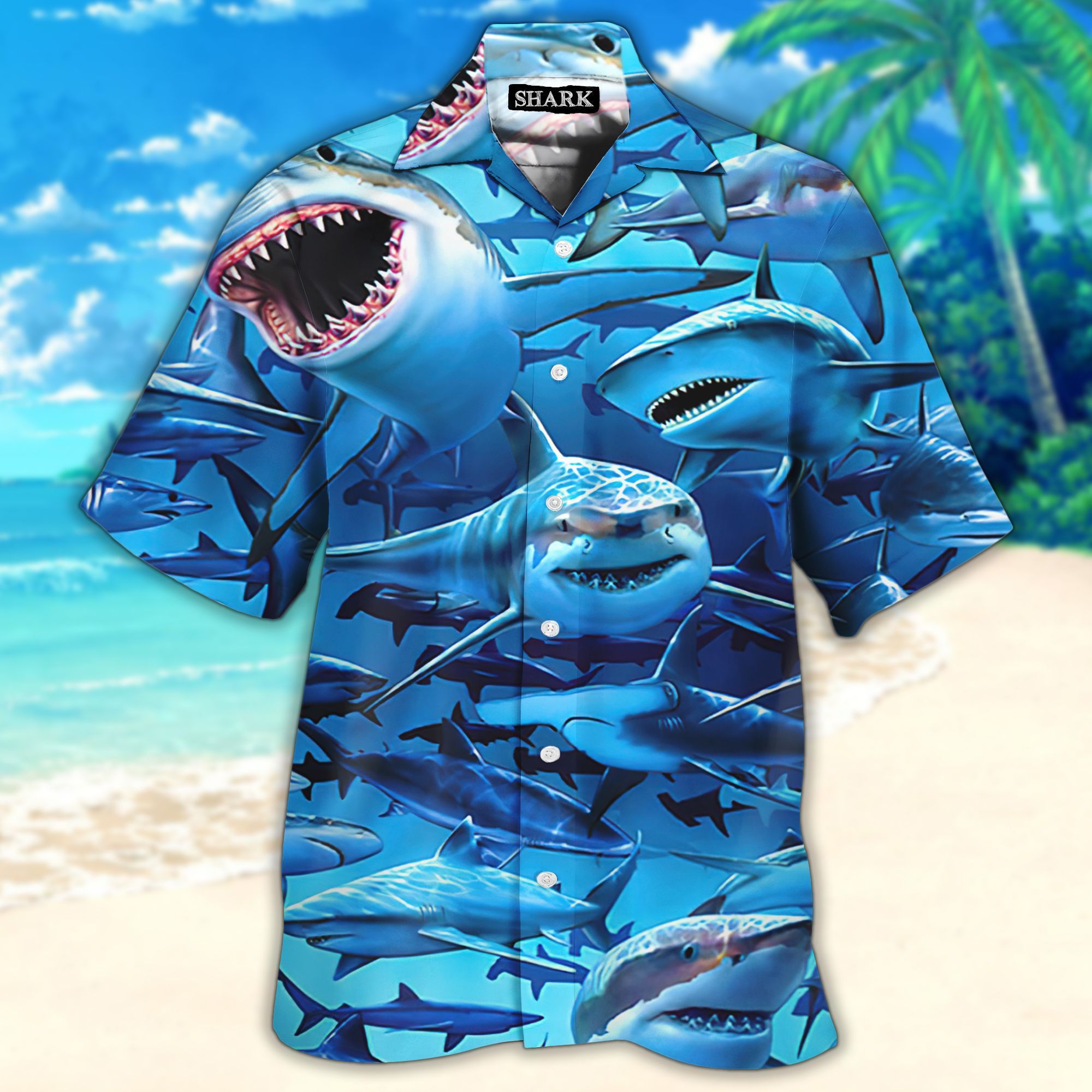 Shark Tank 3D All Over Printed Hawaiian Shirt And Short