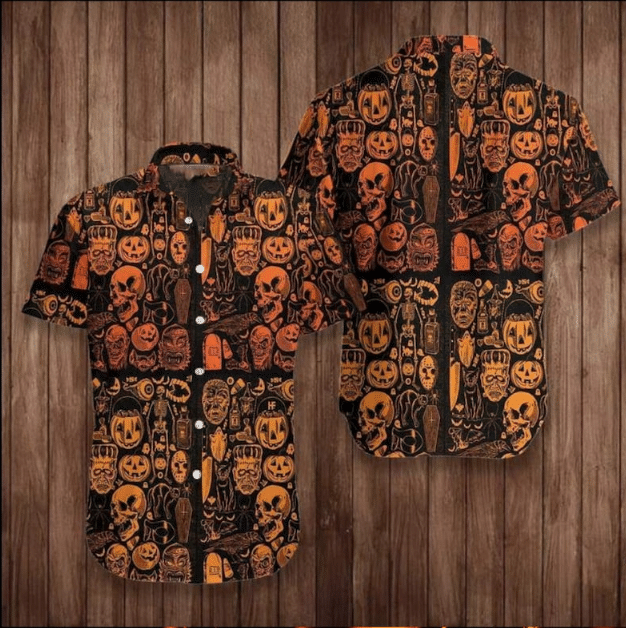 Everyday Is Halloween Hawaiian Shirt Ha93908