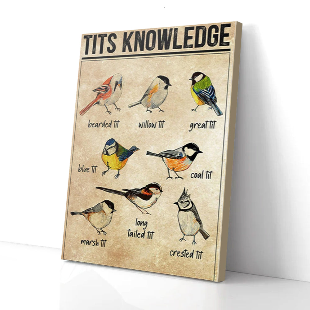 Bestieship Tits Knowledge Canvas Prints