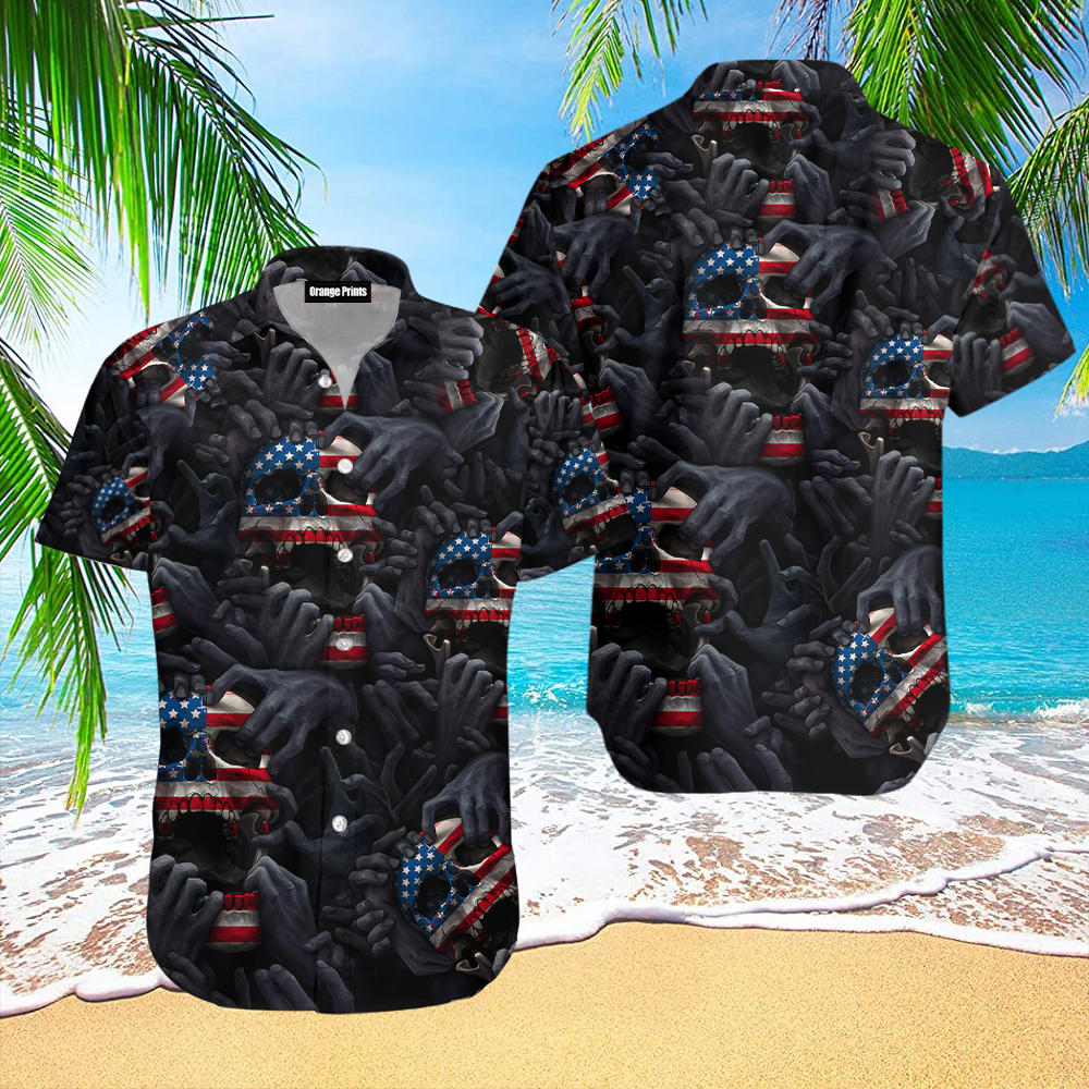 Skull Hawaii Shirt For Men Women Adult Ha87113