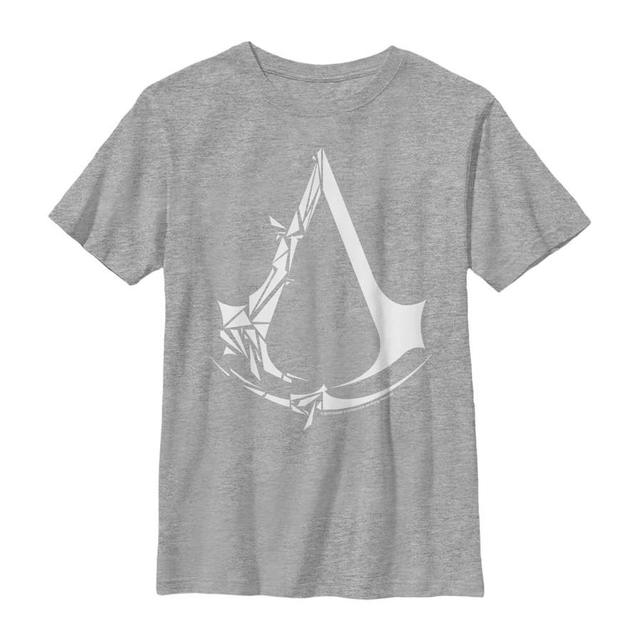 Assassin’s Creed Boy’s Unity Shattered Logo  T Shirt