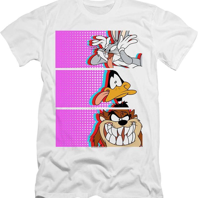 Bugs Bunny Daffy Duck Tasmanian Devil Looney Tunes T-Shirt