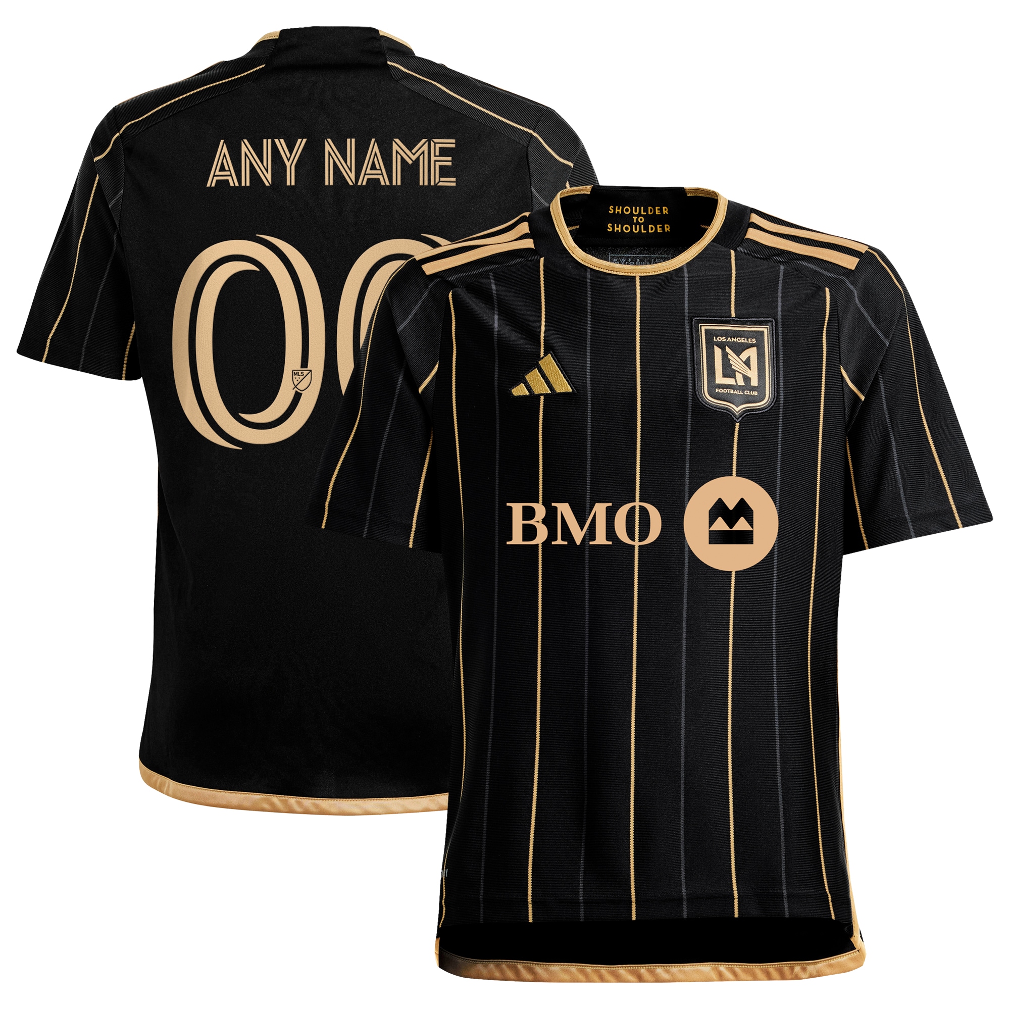 LAFC Youth 2024 Primary Replica Custom Jersey – Black