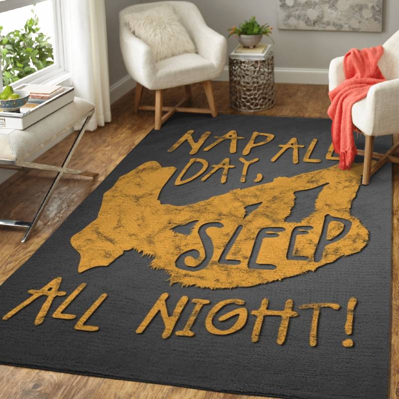 Sloth Sleep All Night – Animals Area Rug Carpet