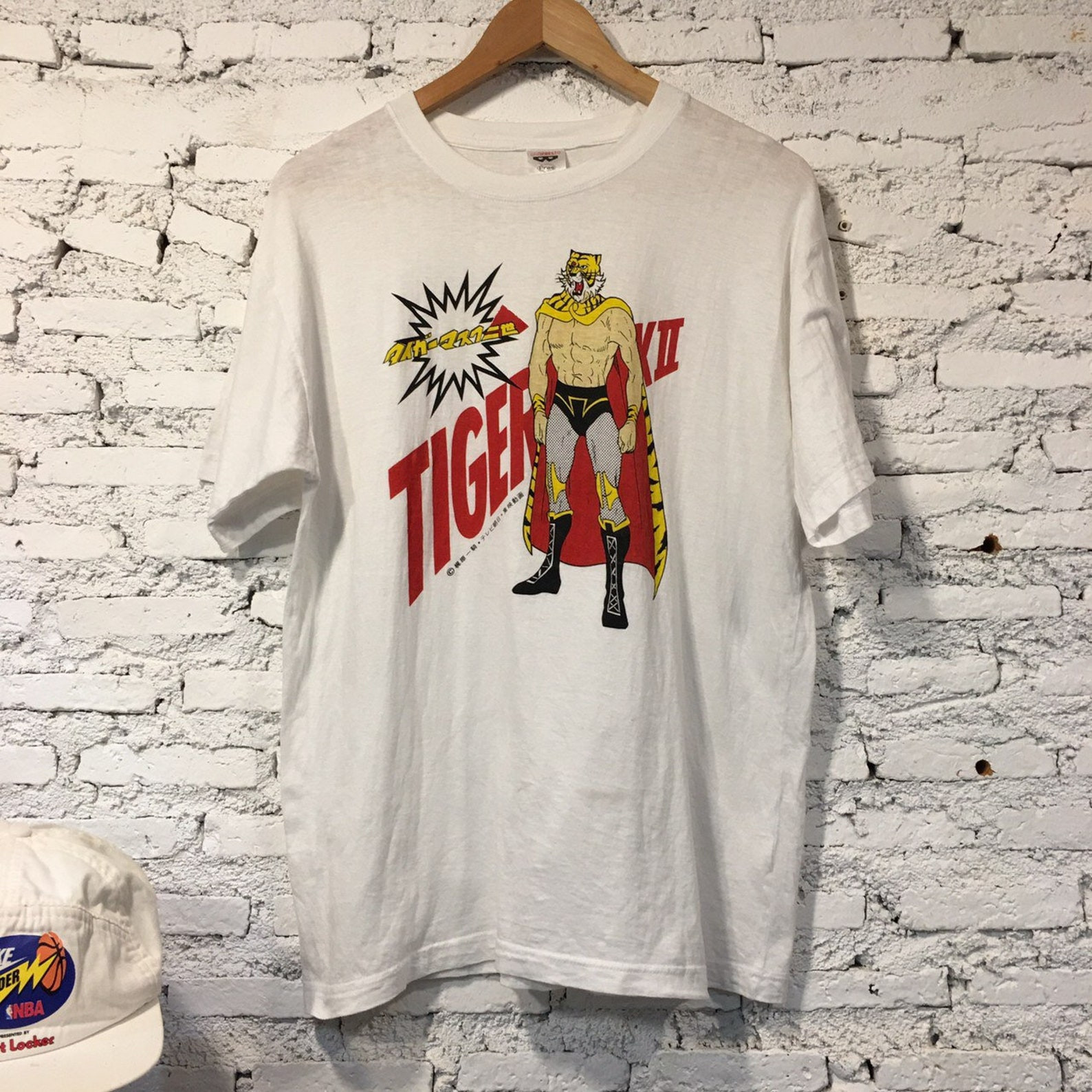 Vintage Tiger Mask 1994 Anime Pro Wrestling Japan 90S Manga Tee