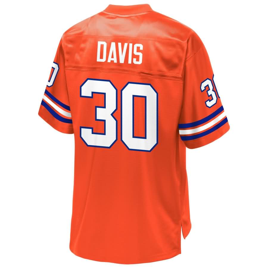 Terrell Davis Denver Broncos NFL Pro Line Retired Player Jersey – Orange