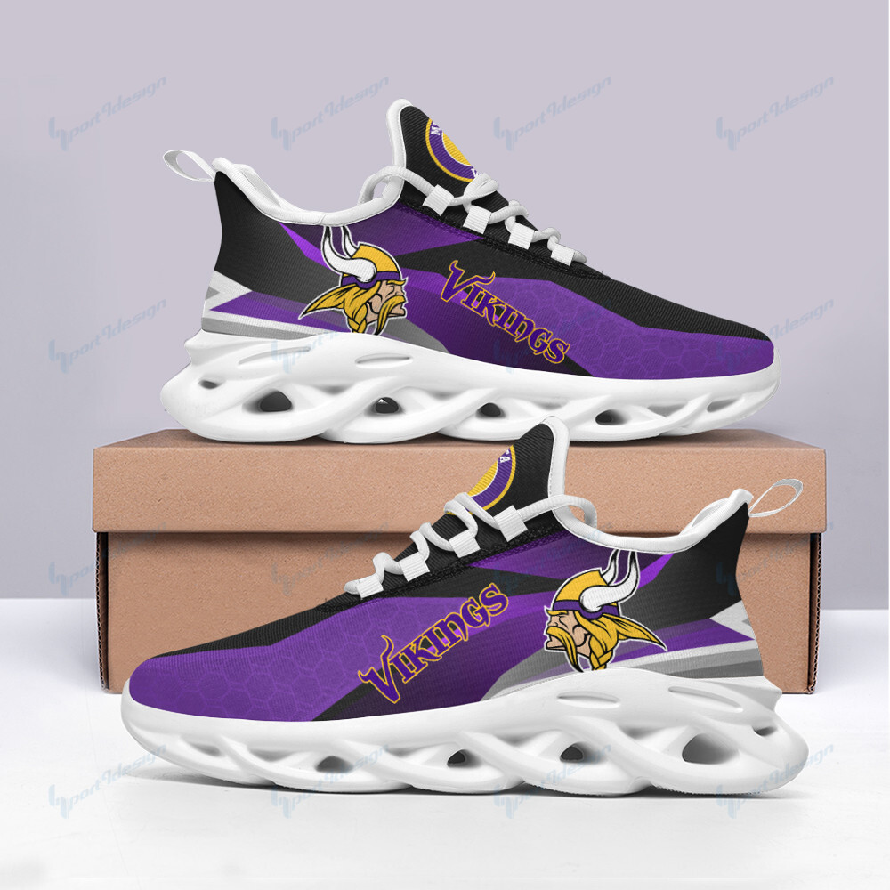 Minnesota Vikings Yezy Running Sneakers Bb519