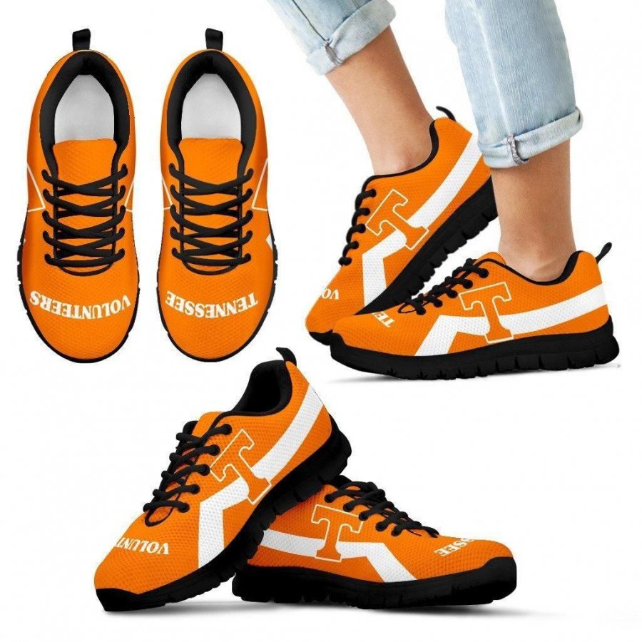 Tennessee Volunteers Line Logo Sneakers #891