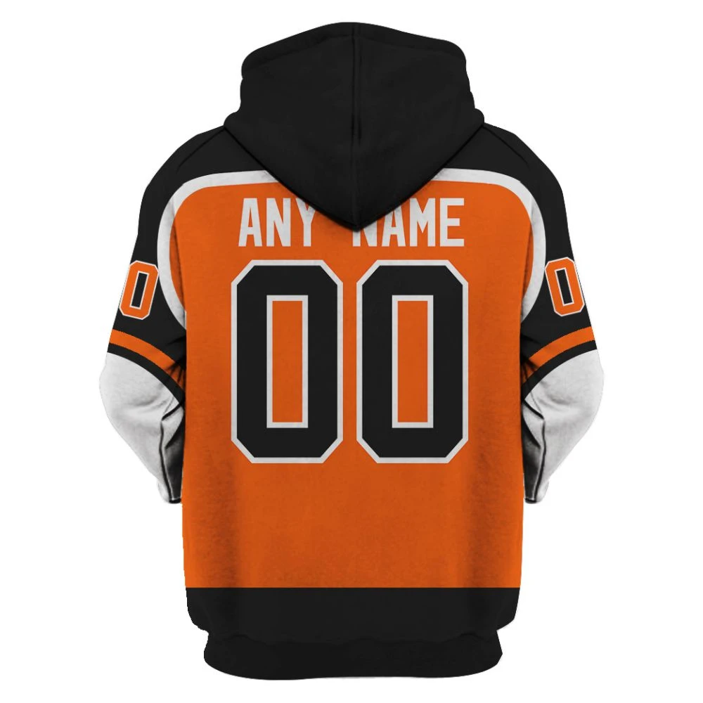 Hoodie Philadelphia Flyers Reverse Retro Jerseys Customize Your Name & Number 3D Printed Qtnhl080524A3942Hd