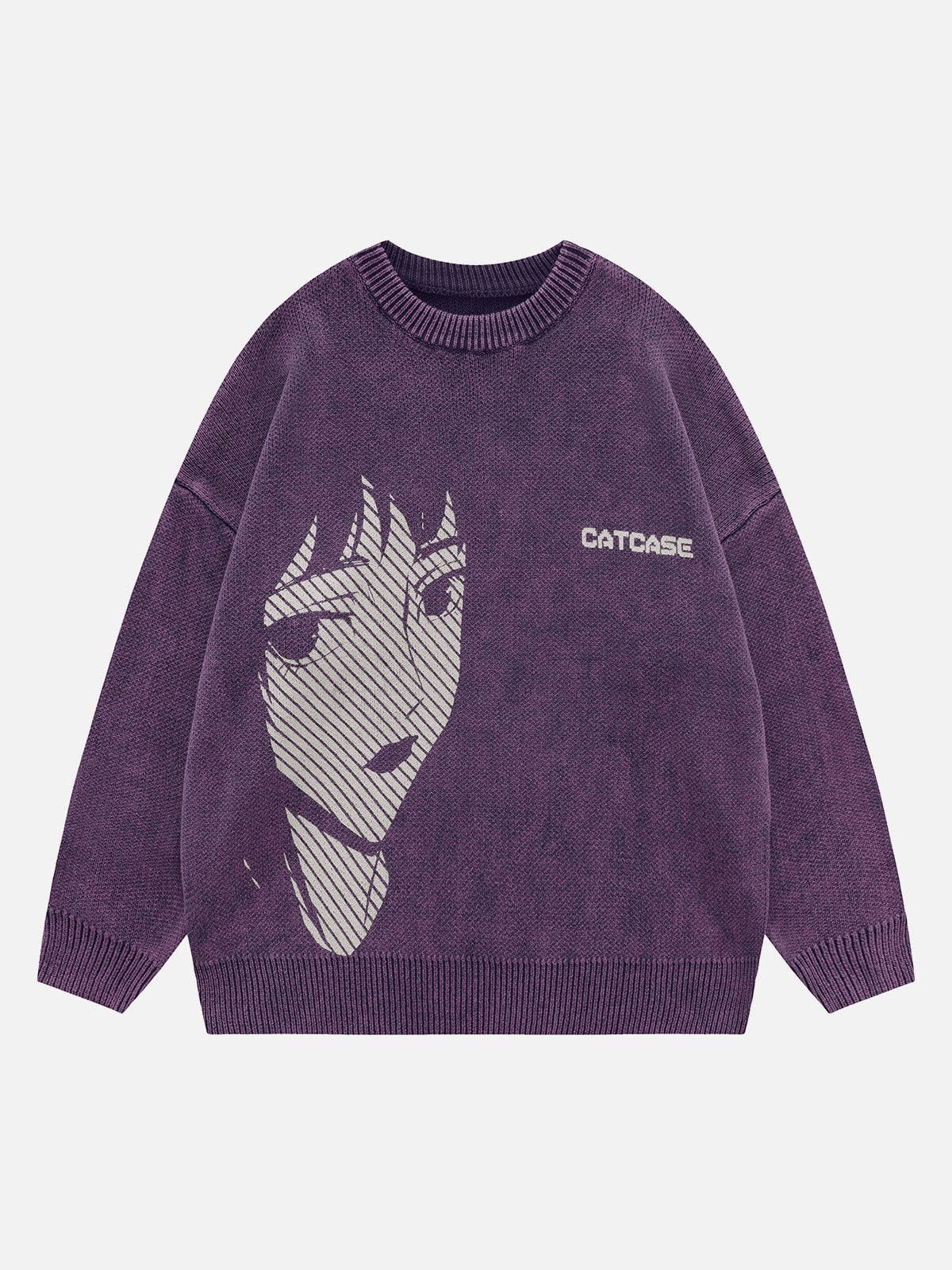 Talishko™ – Anime Girl Print Pullover Sweater