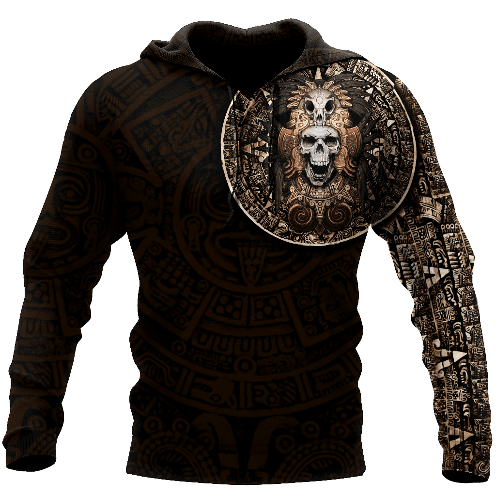 Mexican Aztec Warrior 3D All Over Printed Shirts For Men And Women Qb07032002S