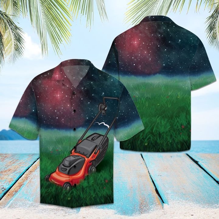 Amazing Lawn Mower Hawaiian Shirt Summer Button Up For Men, Women, Couple