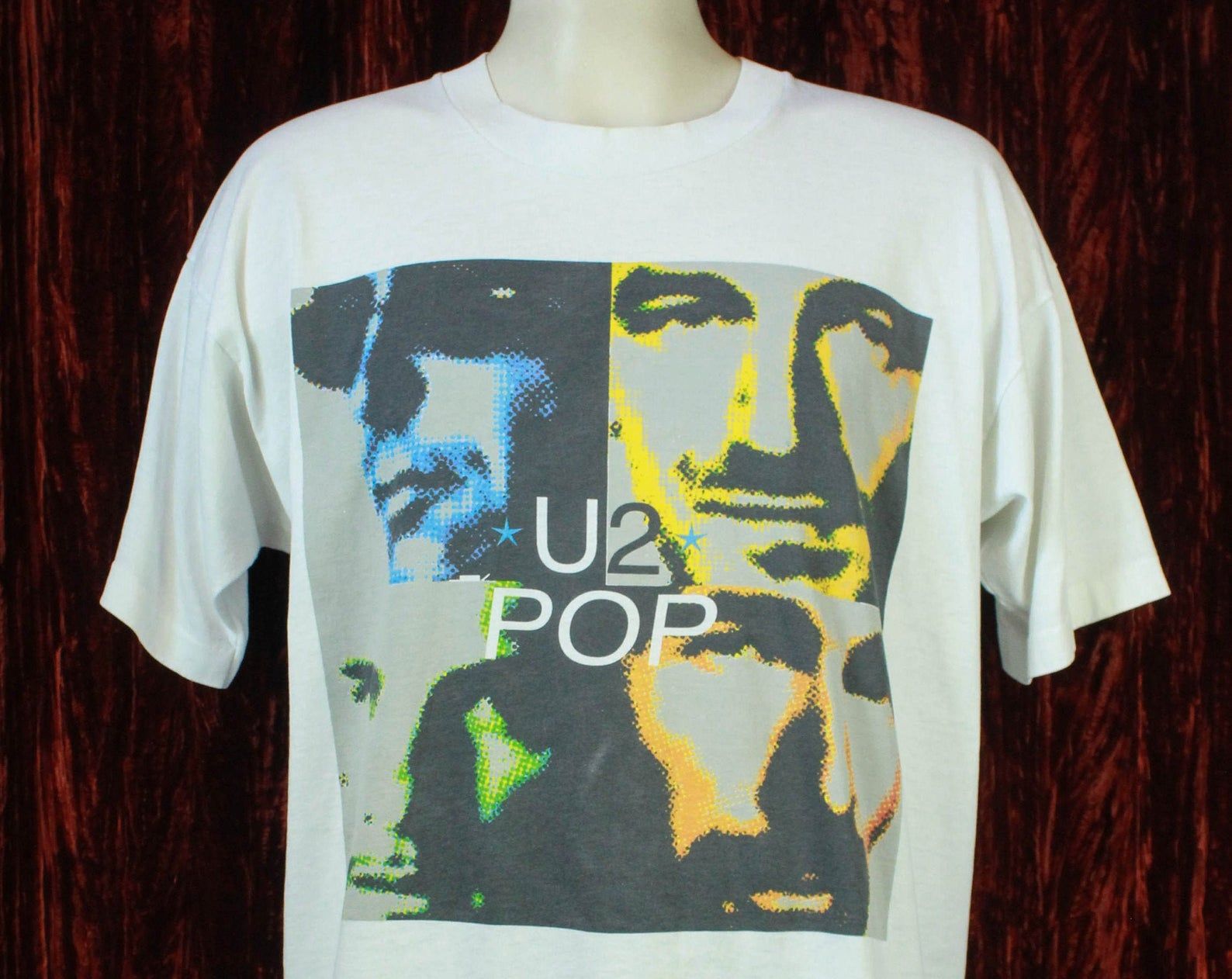 Vintage U2 Concert T Shirt 1992 Pop Tour –