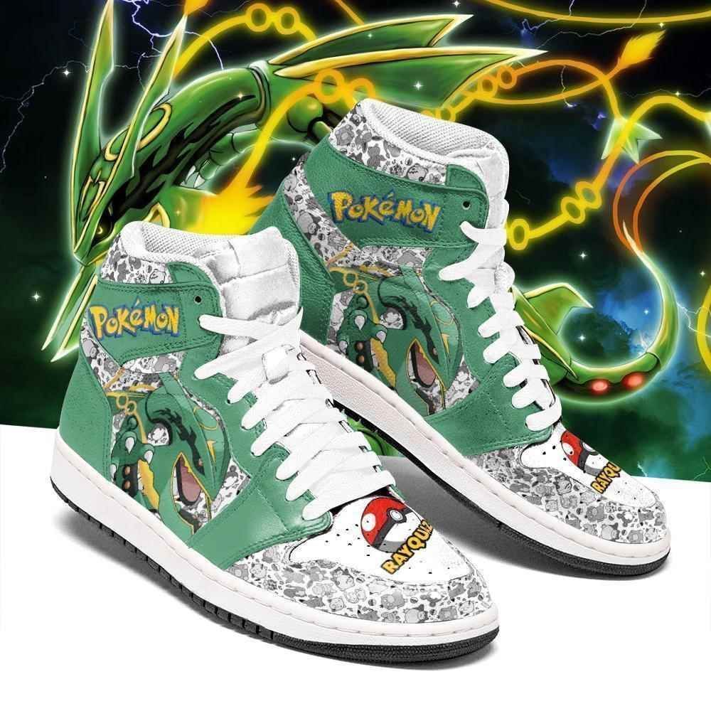 Rayquaza Cute Pokemon Air Jordan Sneaker2021 Shoes Sport Sneakers Air Jordan High Sneakers Sport Sneakers