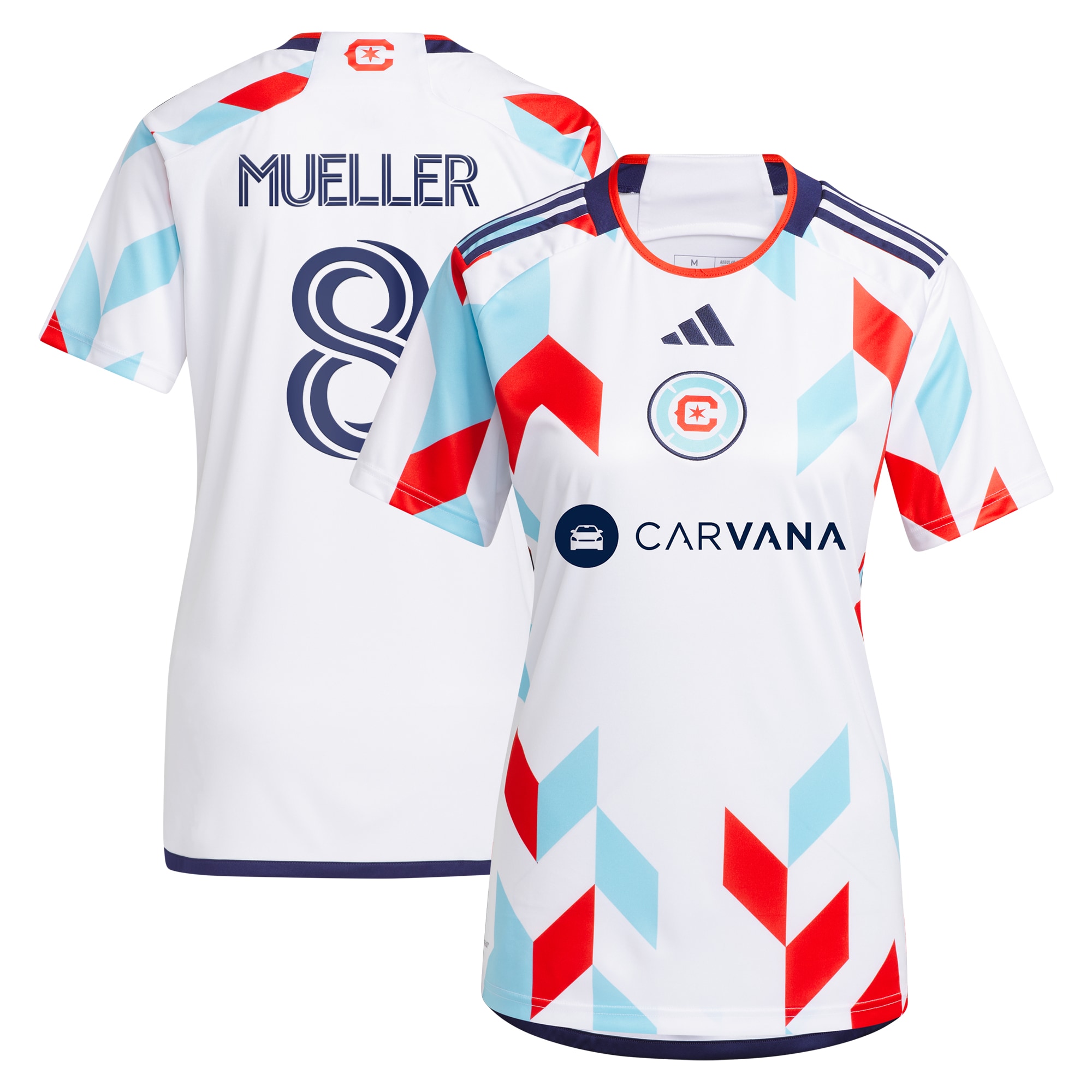 Chris Mueller Chicago Fire Women's 2024 A Kit For All Replica Player Jersey  White