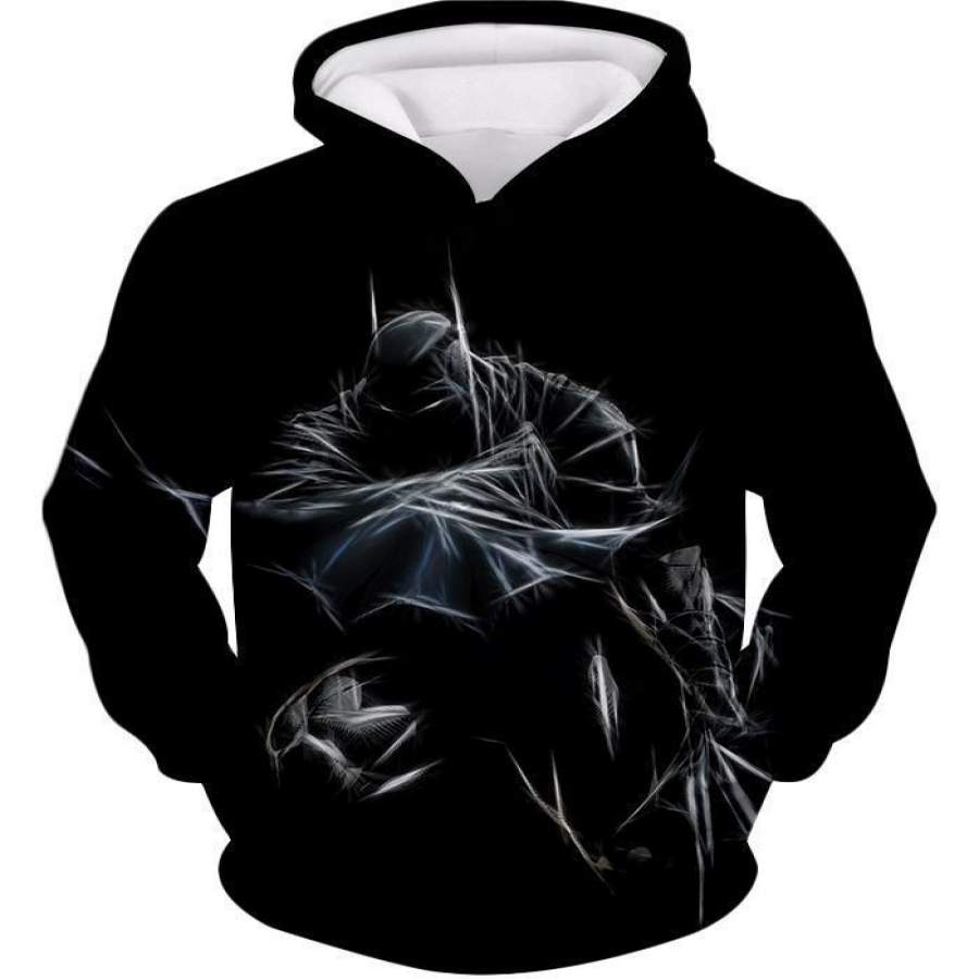 Amazing Fan Art Batman Cool Black Hoodie