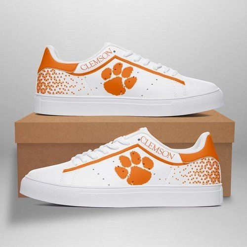 Clemson Tigers Football Shoes Customize Sneakers Gift For Fan