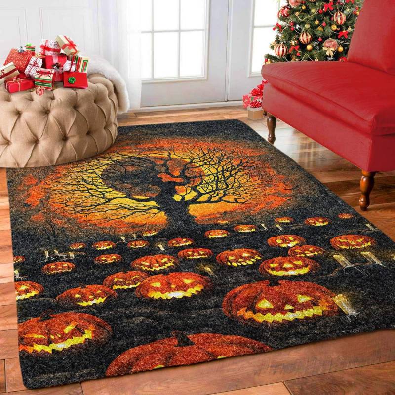 Pumpkin Halloween Rug RCDD81F25110