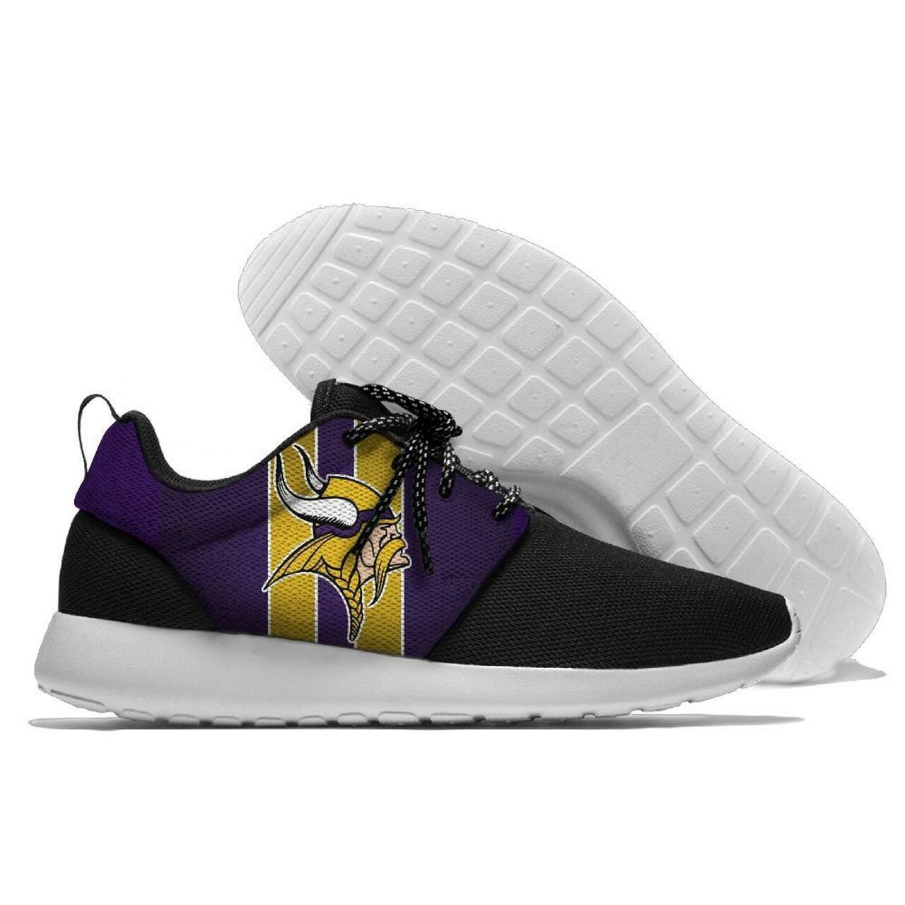 Mens And Womens Minnesota Vikings Lightweight Sneakers, Vikings Running Shoes Shoes16793