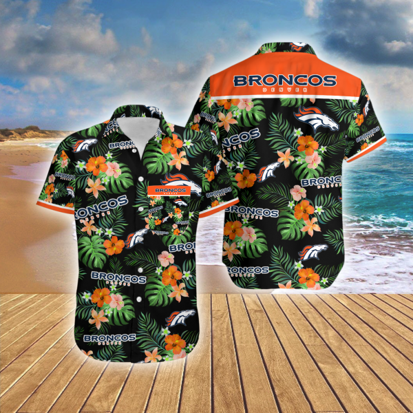 Hawaiian Shirt Island Denver Broncos Summer Button Up Ha101494