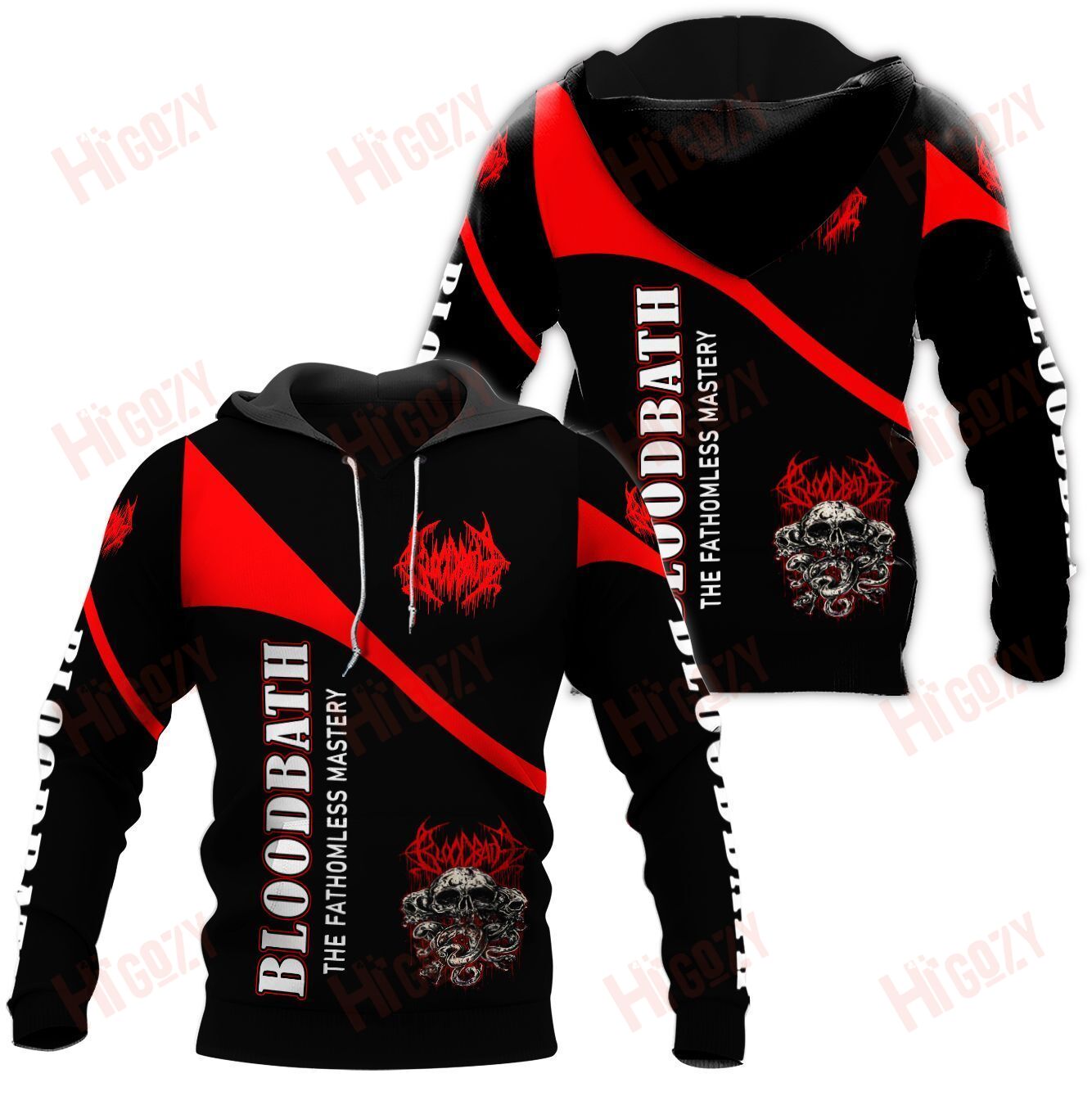 Bloodbath Hoodie 3D All Over Printed Clothes – V936