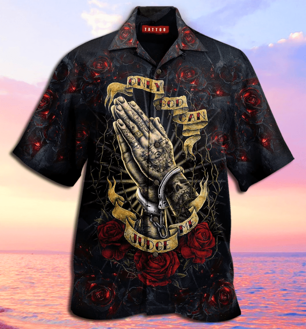 Get Now Hawaii Aloha Shirts Only God Can Judge Me Ha54553