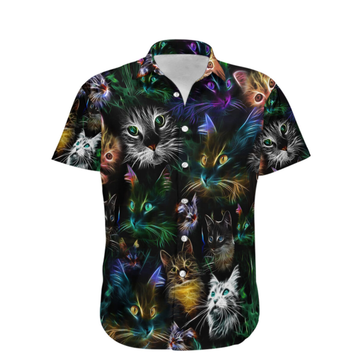 Cat Hair Dont Care Hawaii Shirt Ha23105