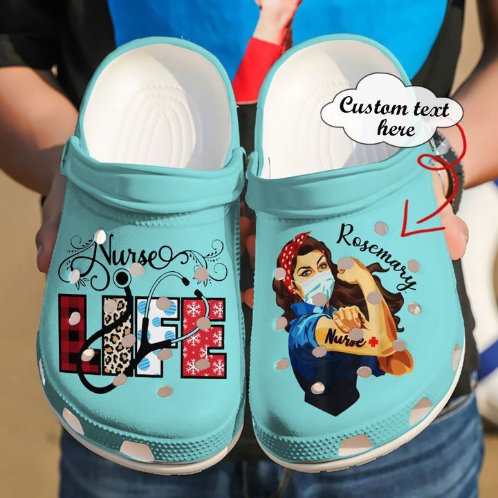 Nurse Crocs – Nurse Personalized Life Clog Shoes