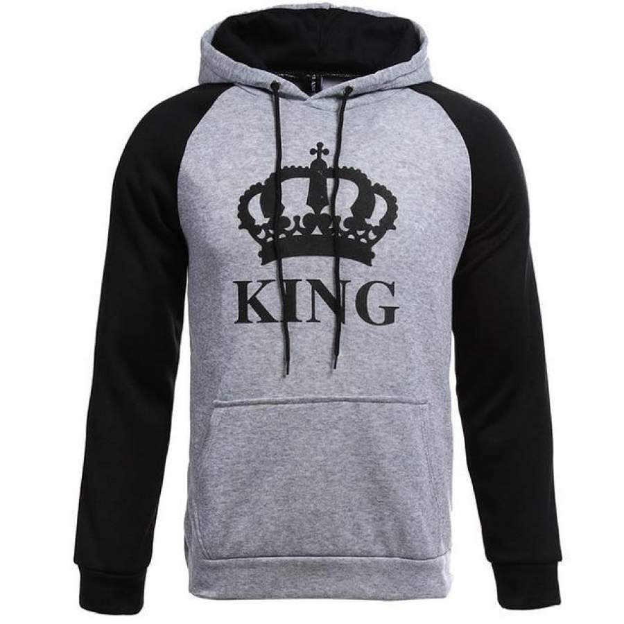 QUEEN KING Couple Hoodie