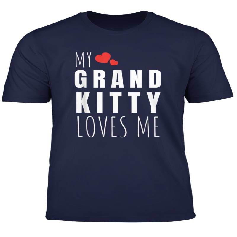 My Grandkitty Loves Me Shirt For Grandma Of Cats Or Kittens