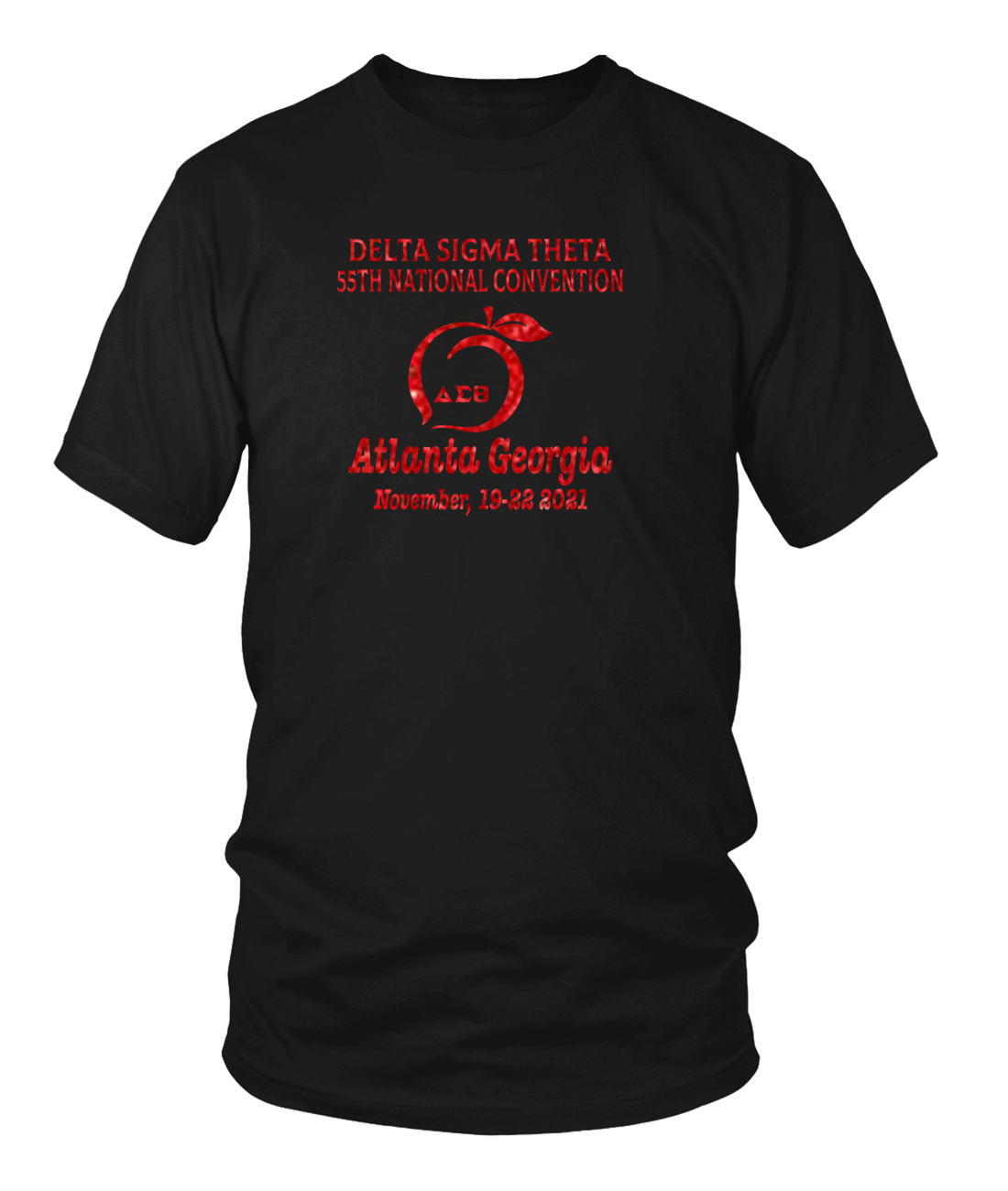 Glitter Delta Sigma Theta 55Th National Convention T-Shirt (Unisex)