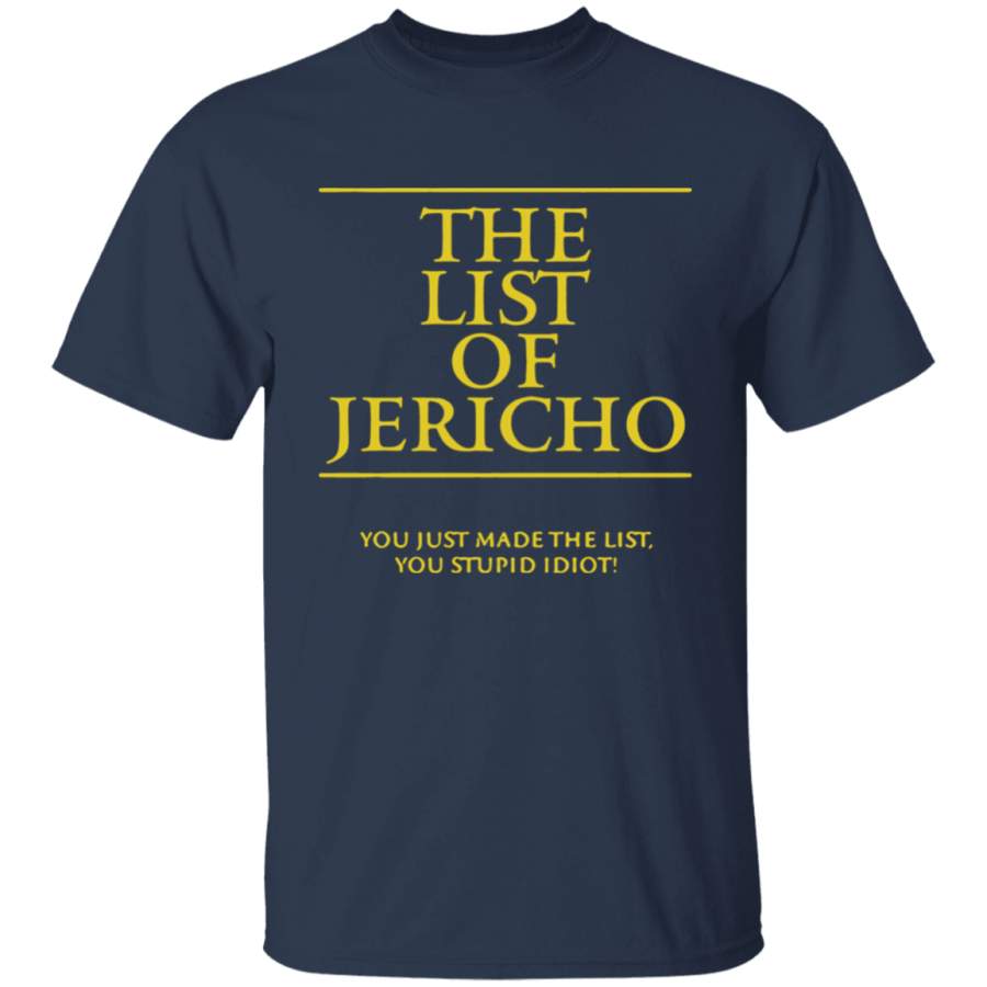 The List Of Jericho Shirt