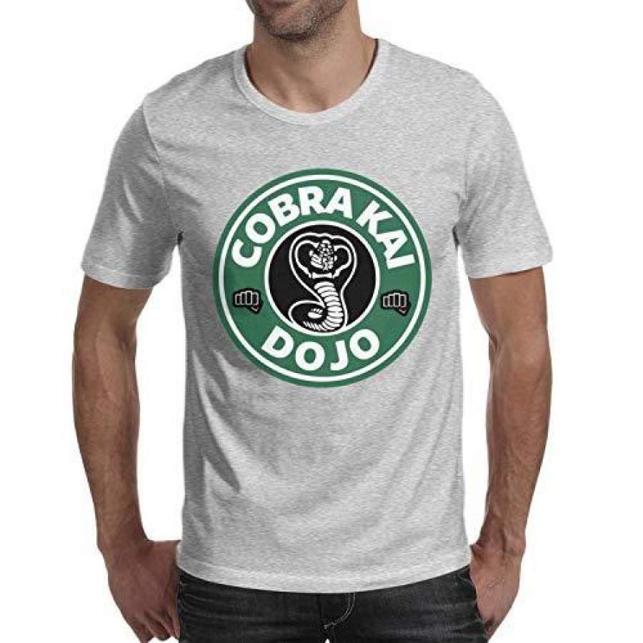 Cobra Kai Dojo Coffee Snake Men T Shirt