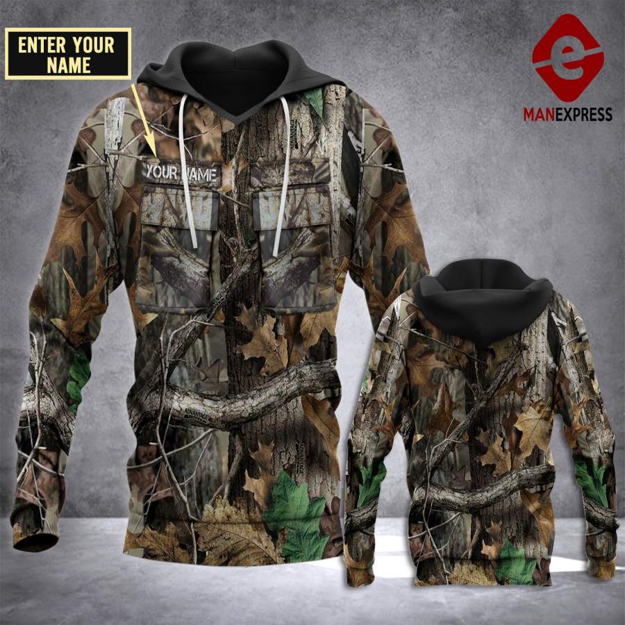 TT CUSTOMIZE Camo Hunting HOODIE QTW