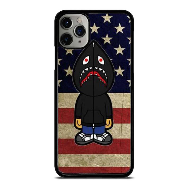 Bape Camo Shark America 3D Case Phone Cases